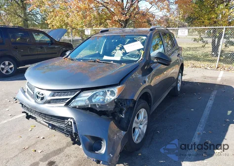 2014 Toyota Rav4 Le from USA, damaged, VIN JTMBFREV5ED081514